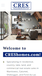 Mobile Screenshot of creshomes.com